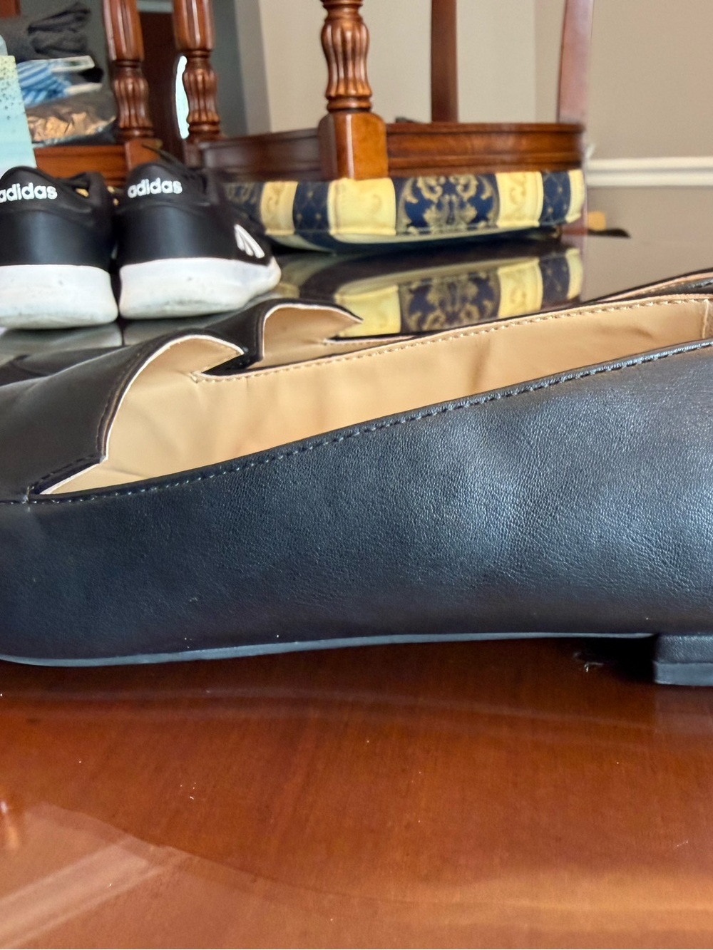 Nine West Black Pointed-Toe Ballet Flats - Picture 6 of 9